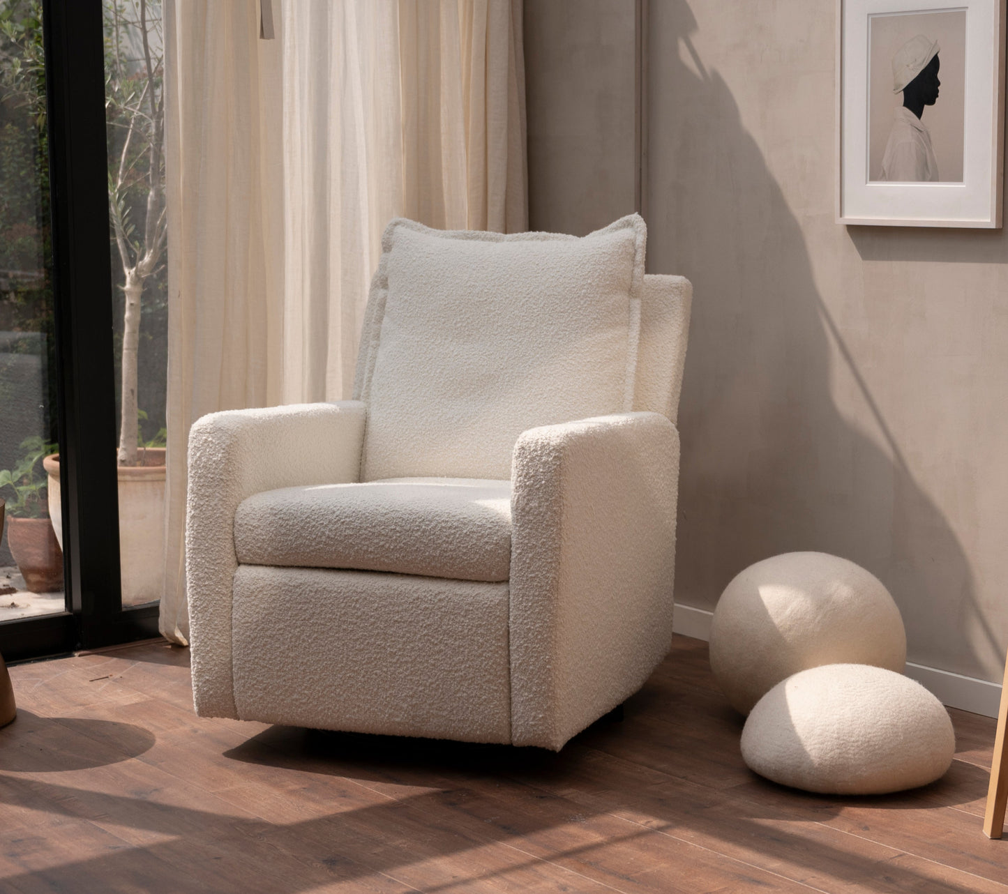 Omilu Cloud®– Luxe elektrisch verstelbare babykamerstoel